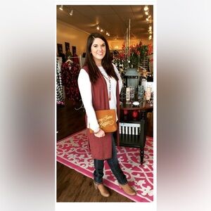 Caroline Grace Cotton/Cashmere Duster